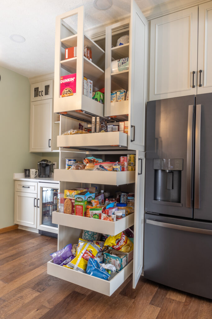 HTZ kitchen pullout pantry shelves