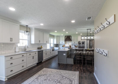 Expanded Contemporary Kitchen with Half Bath in Litchfield