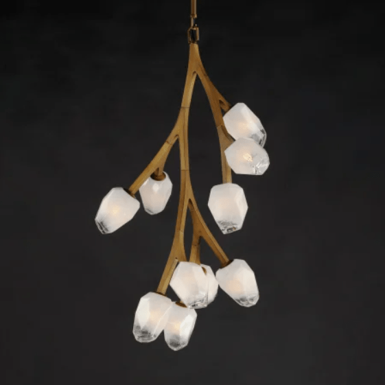 Rosebud Motif Chandelier