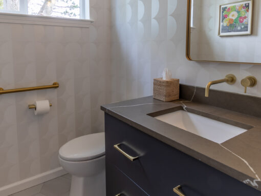 Who we are 1 Quaint Bathroom of a Second Story Addition in Brunswick