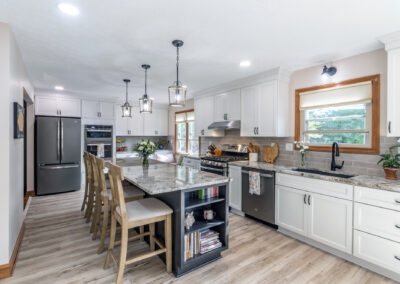Two Tone Kitchen Design in Brunswick