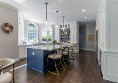 TWO TONED KITCHEN CABINET RENOVATION IN WADSWORTH