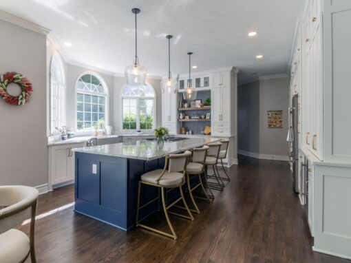 Two Toned Kitchen Renovation in Wadsworth