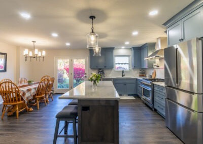 Whole House Renovation with Garage Conversions to Livable Spaces & Garage Addition in Chardon