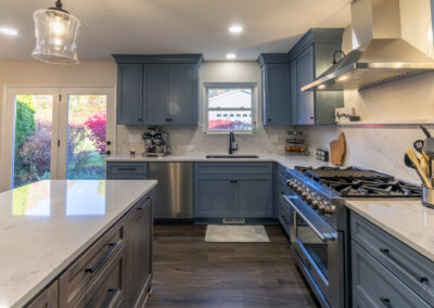 Custom Two Toned Kitchen with Open Concept in Chardon