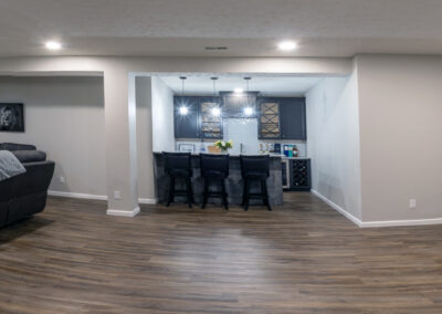 Fully Finished Basement in Twinsburg