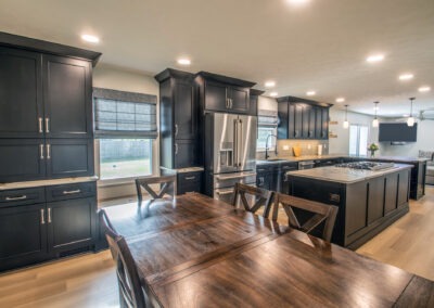 Wall Removal to Create Large Kitchen in Brunswick