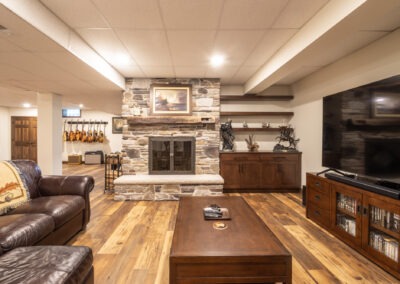 Basement Transformation in Brecksville